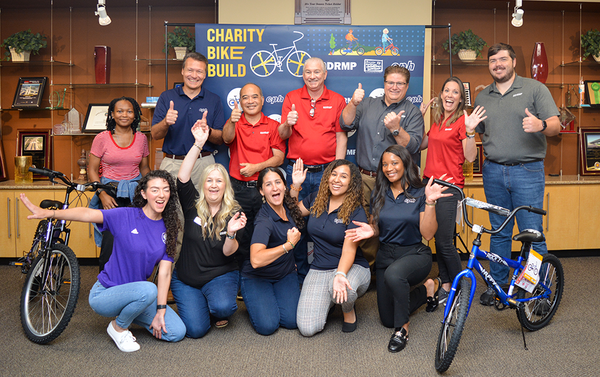 DRMP and CPH Support The Howard Phillips Center for Children & Families with Charity Bike Build