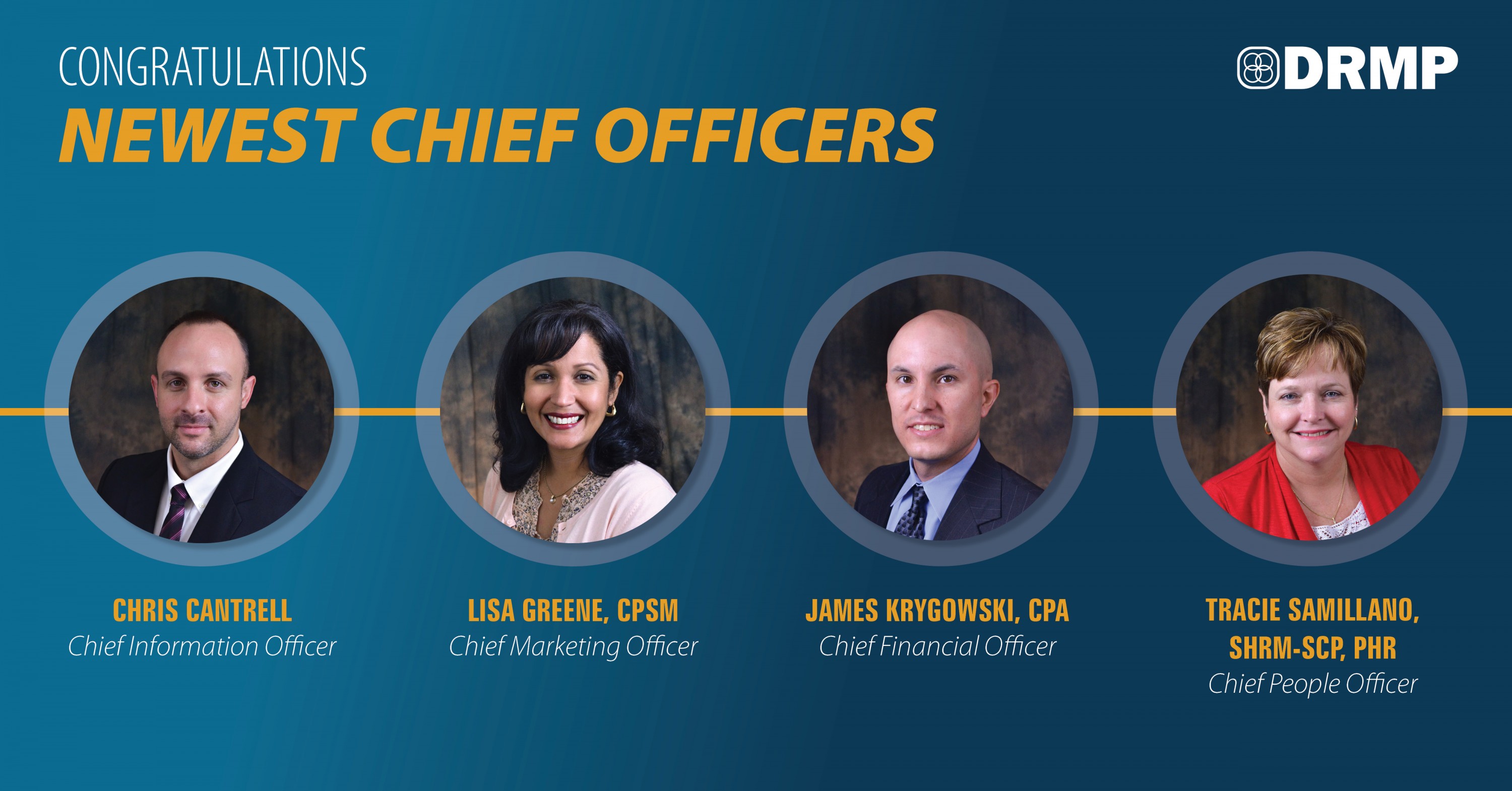  DRMP Elevates Business Services Leaders to Chief Officer Roles 