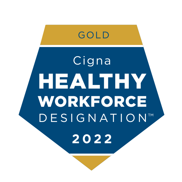 DRMP Recognized with Gold-Level Cigna Healthy Workforce Designation™
