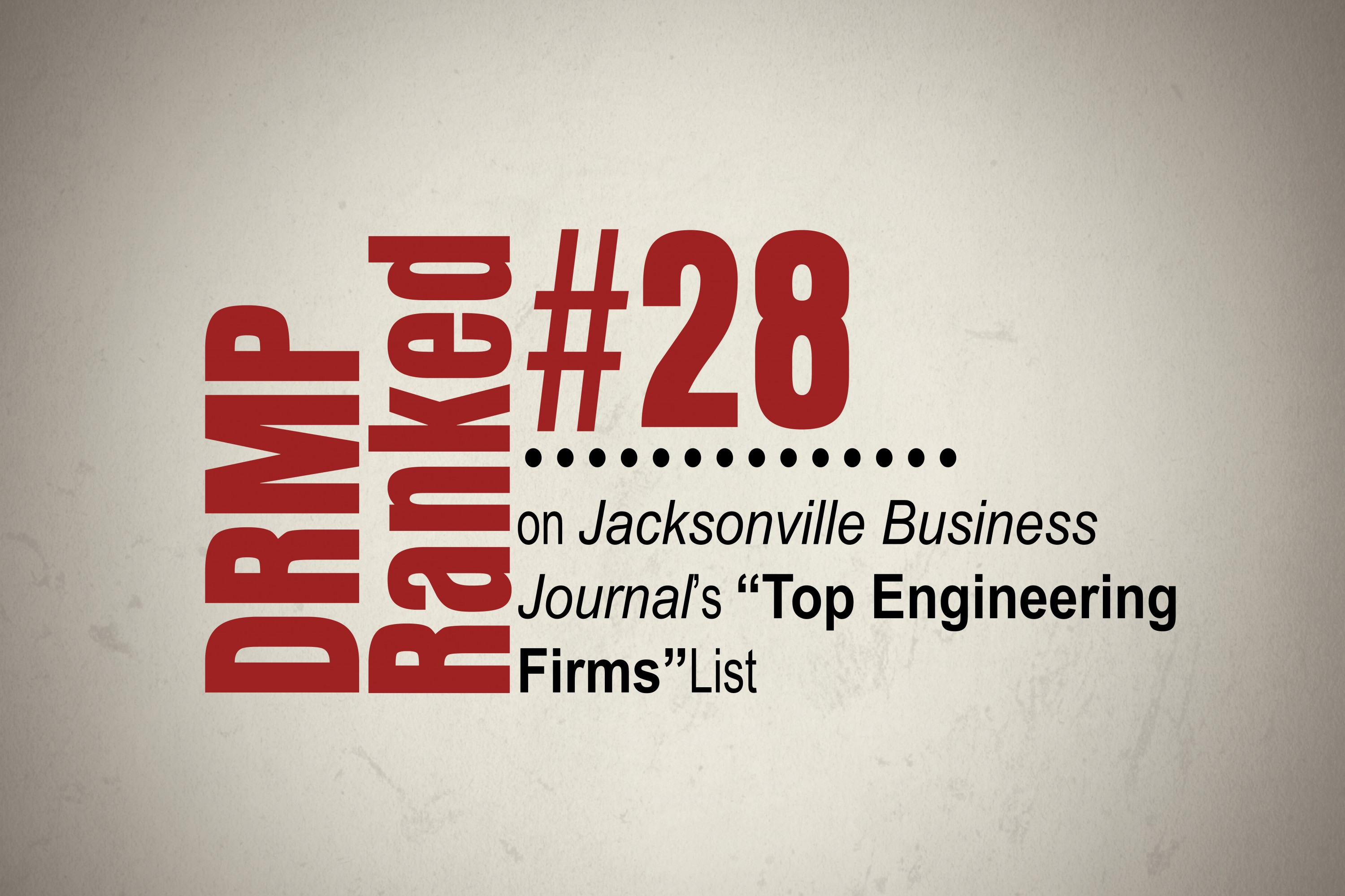 DRMP Jacksonville Office Ranked Among Top Engineering Firms