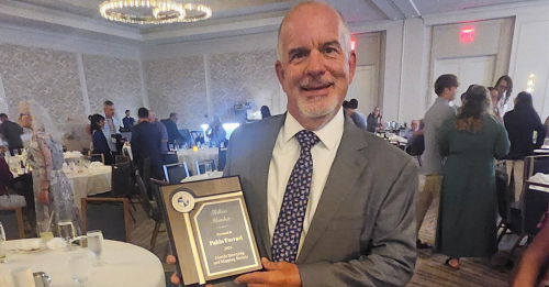 Florida Surveying and Mapping Society Honors Pablo Ferrari, PSM, with Fellow Member Award