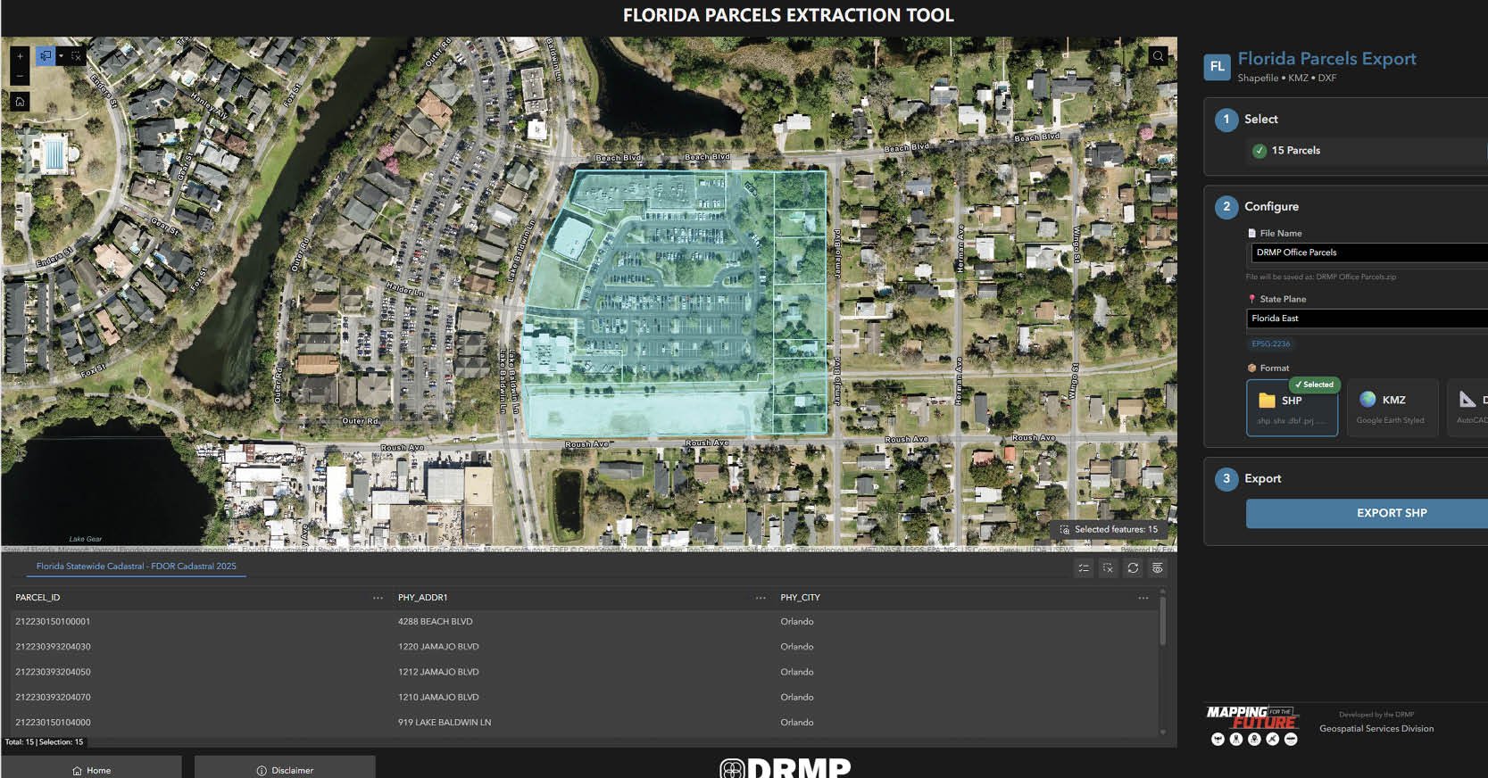 DRMP’s Innovative GIS Tool Streamlines Parcel Data for Faster, Smarter Project Delivery