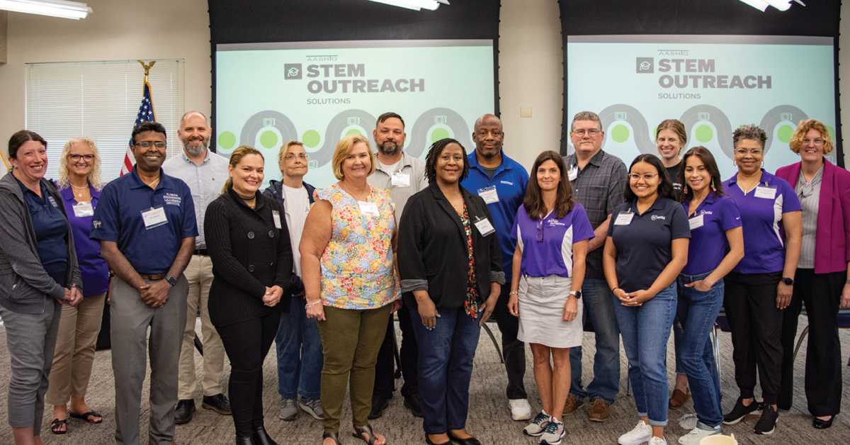 DRMP Leaders Assist in AASHTO's STEM Outreach Program, Inspiring Educators and Future Engineers