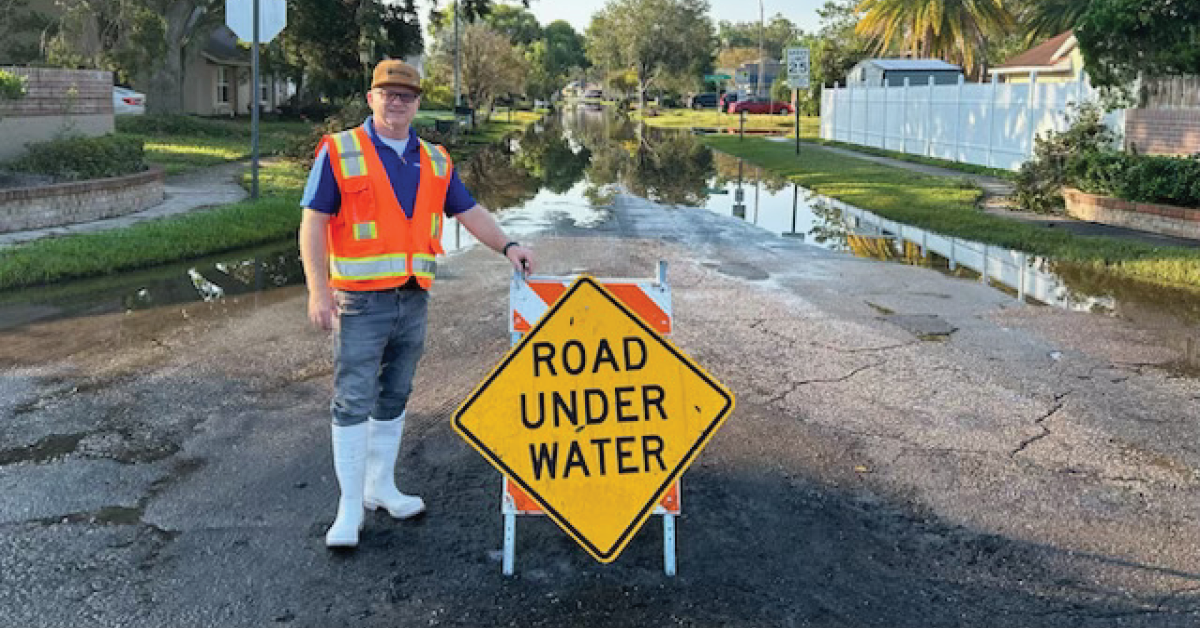 Chasing Storms to Collect Critical Data for Drainage Projects 