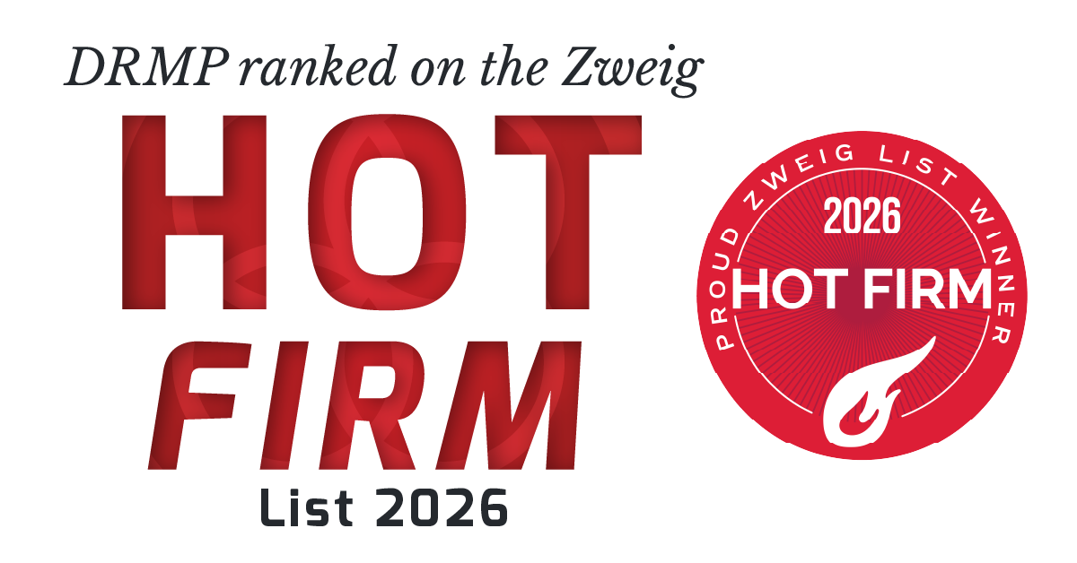 DRMP Earns Strongest Showing Yet on Zweig Group 2026 Hot Firm List